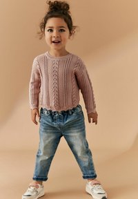 Next CABLE STITCH - REGULAR FIT - Džemperis - pink