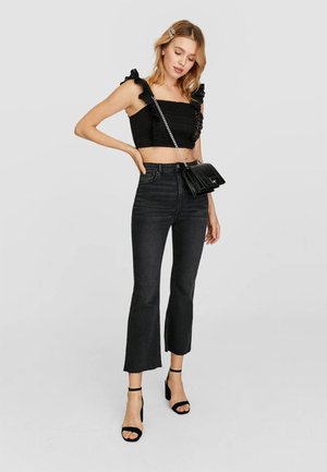 Jeans a sigaretta - black