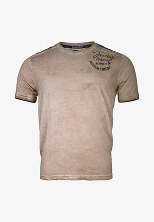 Print T-shirt - sand