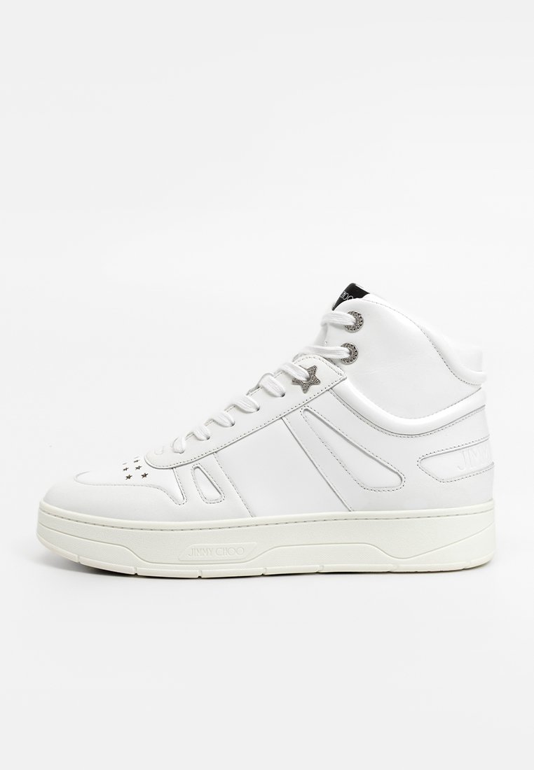Jimmy Choo Sneakers hoog wit