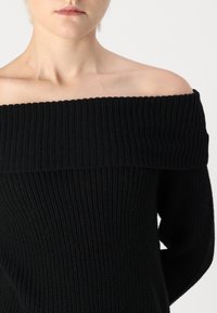 ONLY ONLMELTON LIFE OFF SHOULDER - Džemperis - black