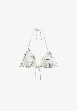Kappahl, PADDED TRIANGLE BIKINI TOP - Bikini-Top - off-white