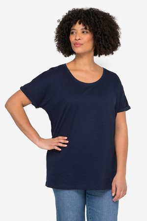 Angel of Style, RUNDHALS HALBARM - T-Shirt basic - navy blue