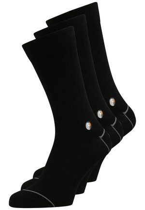 SET 1 3ER PACK - Chaussettes - schwarz