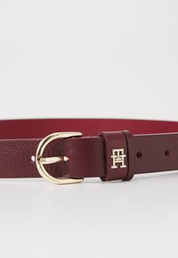 Tommy Hilfiger ESSENTIAL EFFORTLESS  - Diržas - oxblood