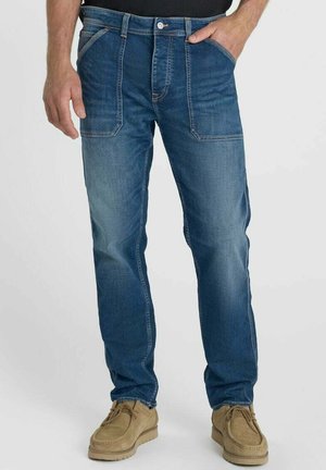 Le Temps Des Cerises, JEANS LOOSE, LARGE , LONGUEUR 34 - Jeans Straight Leg - bleu
