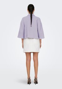 JDY JDYTHEIS LIFE 3/4 CROP - Button-down blouse - lila