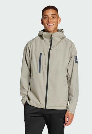 adidas Sportswear MYSHELTER 2.5-LAYER RAIN.RDY LIGHT - Waterproof jacket - putty beige