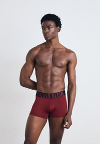 Calvin Klein Underwear TRUNK INTENSE POWER 3 PACK - Boxerbriefs - black/syrah/sand brown