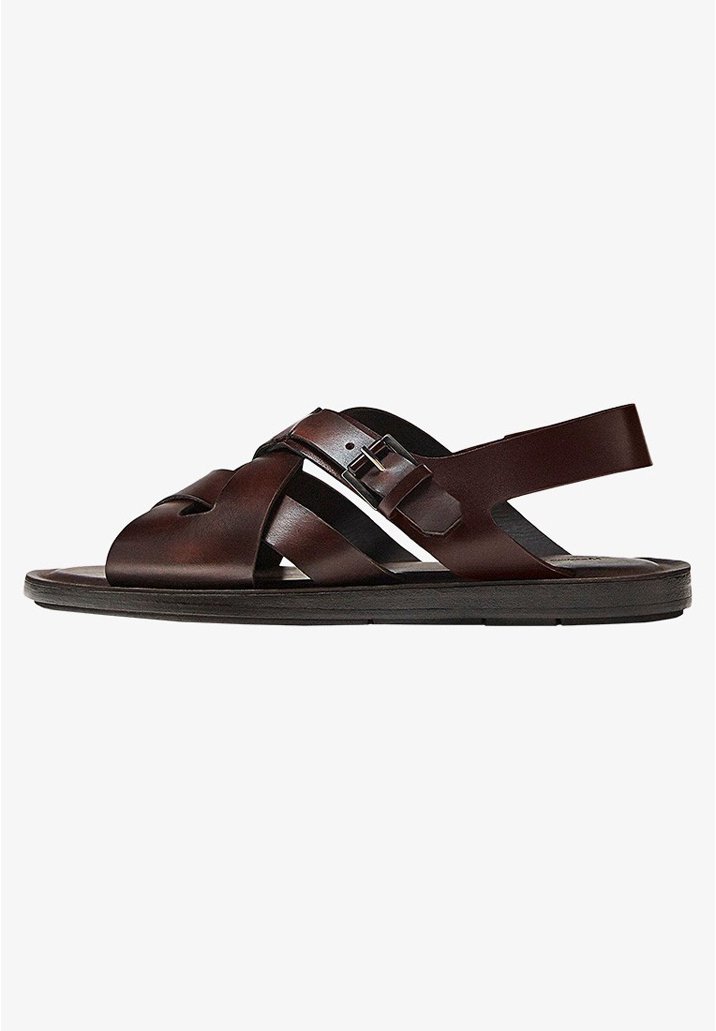 Massimo Dutti Sandalen - brown/Bruin - Zalando.nl