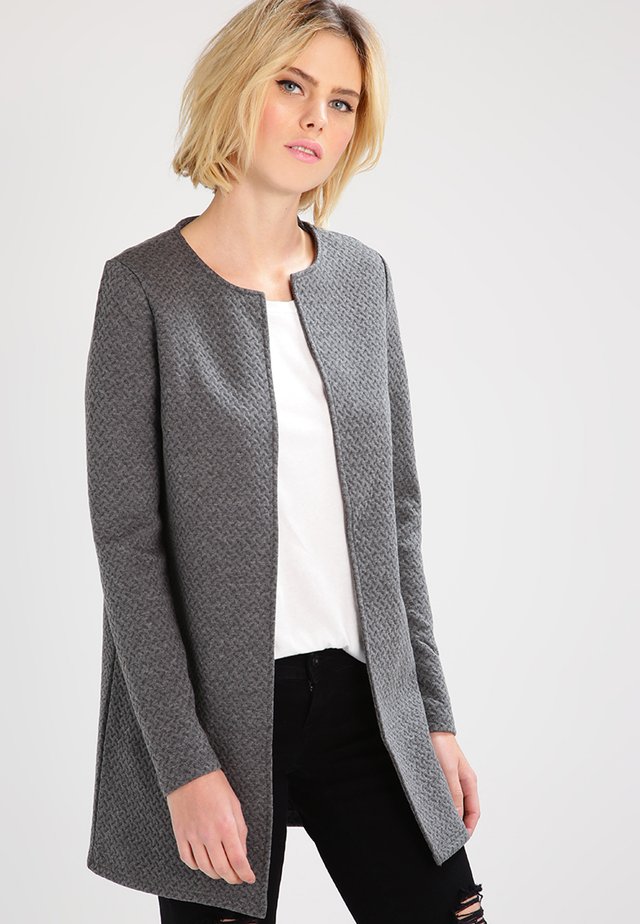VINAJA NEW LONG JACKET - Leichte Jacke - medium grey melange