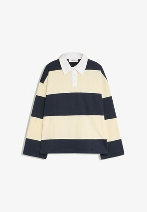 Bershka, LONG SLEEVE POLO NECK SWEATER - Polo - yellow