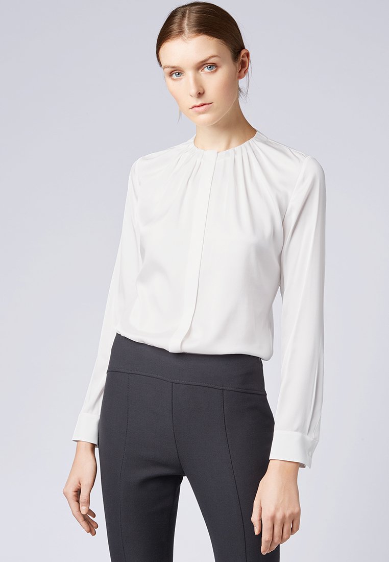 BOSS BANORA - Bluse - white