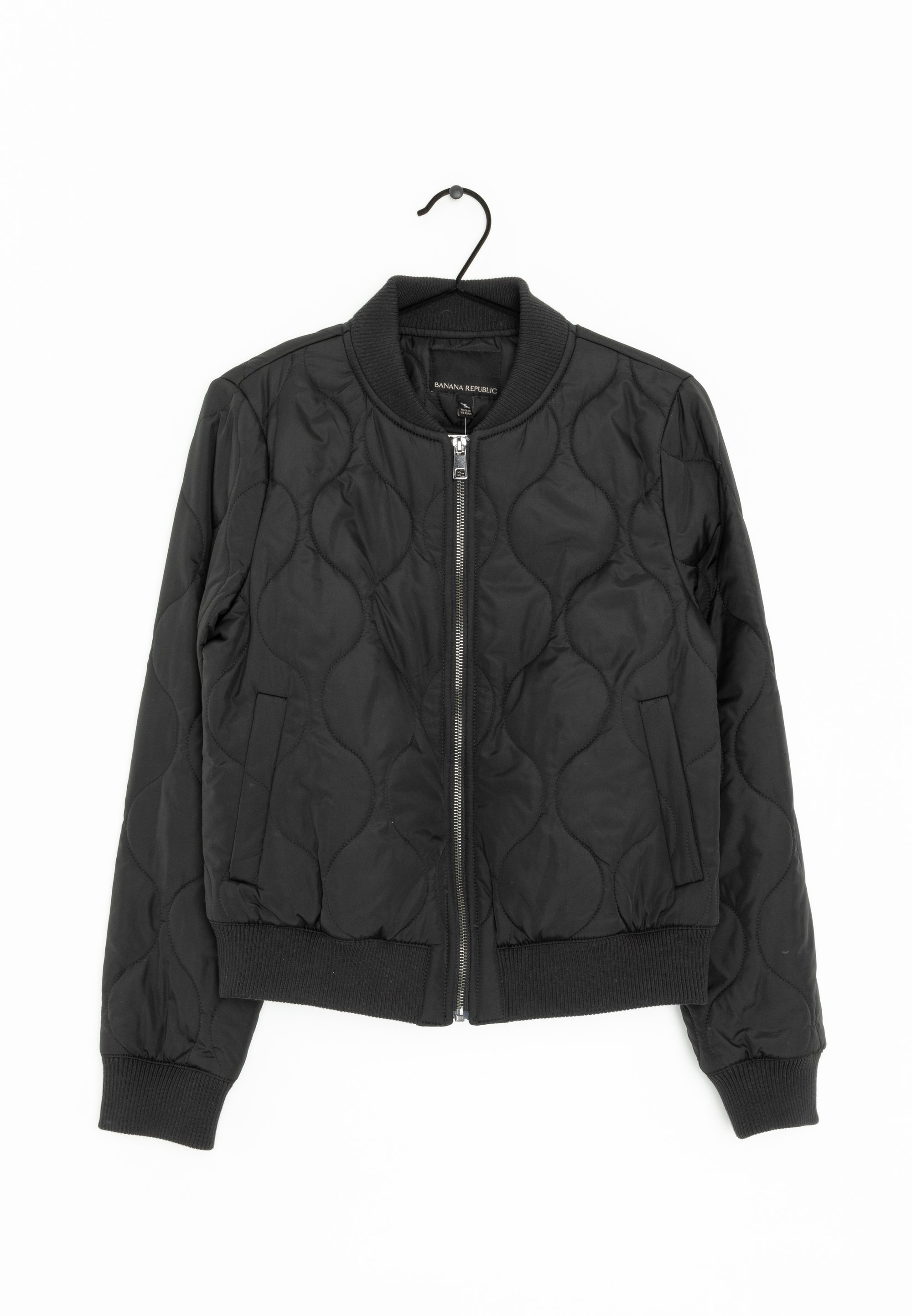 Banana Republic Bomber Jacket black (Pre-owned) Zalando