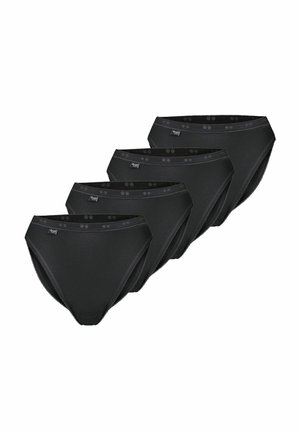 BASIC TAI TAILLENSLIP SANFTE KLASSISCHER 4ER PACK - Briefs - schwarz