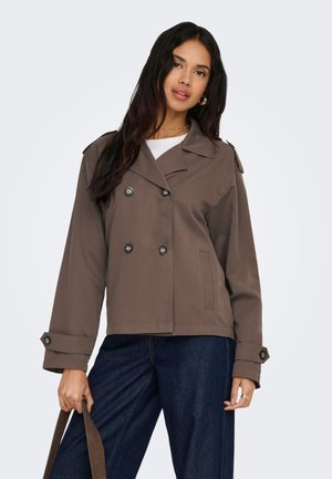 ONLHANNAH SHORT LIFE  - Blazer - chocolate martini