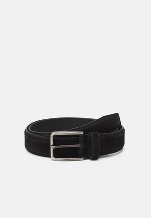 LEATHER UNISEX - Pásek - black