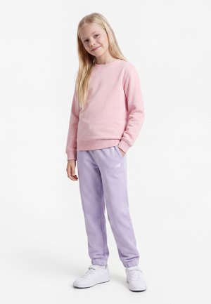 New Balance SMALL LOGO - Παντελόνι φόρμας - smoked violet