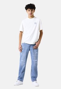 Garcia T-shirt print - off white
