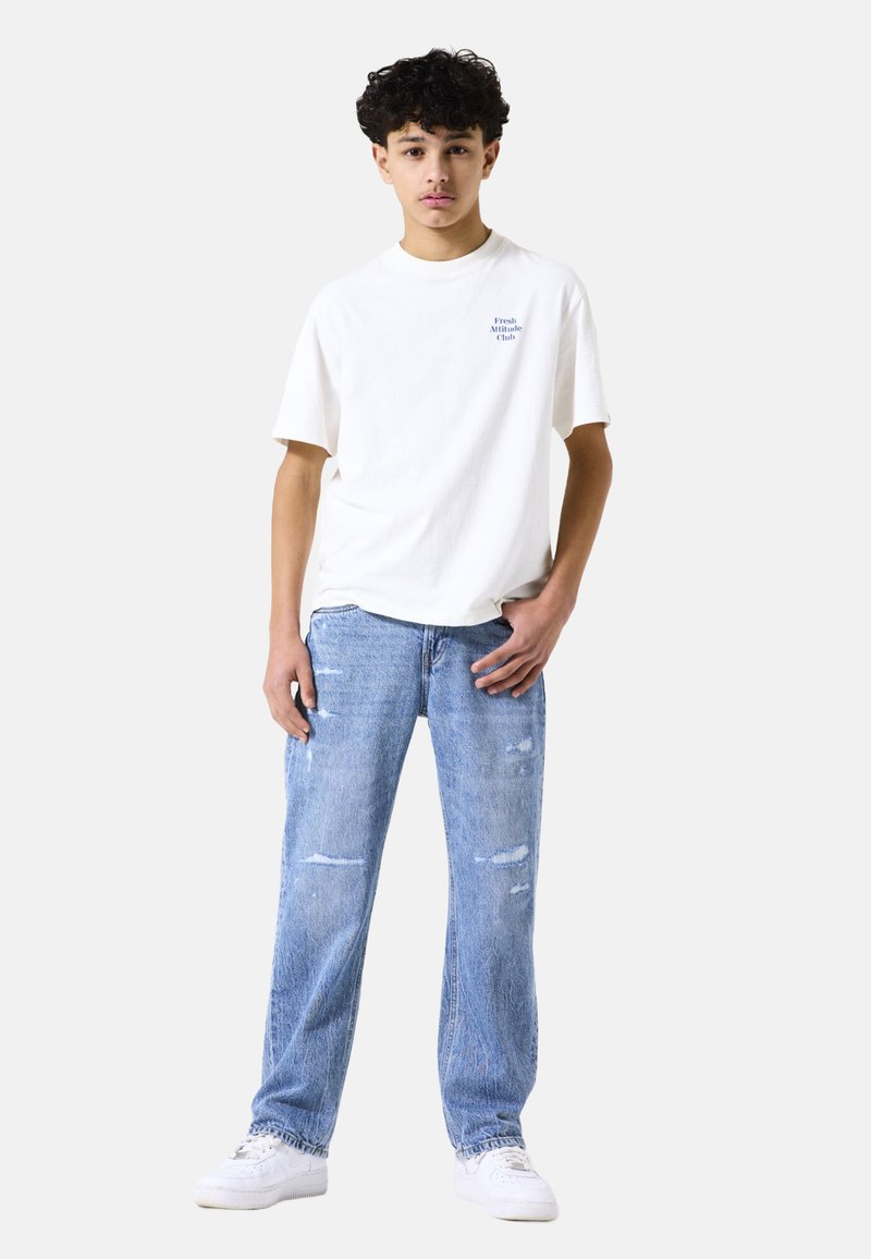 Garcia T-shirt print - off white