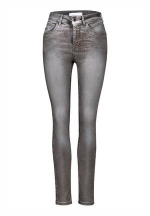 Street One BESCHICHTETE - Jeans Skinny Fit - grau