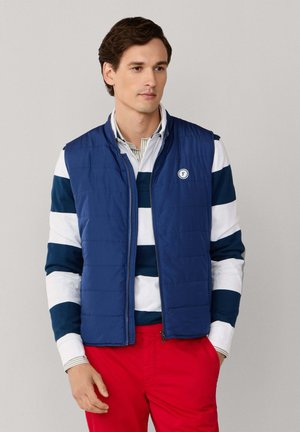 BASIC NY TRAVEL - Chaleco - pop blue