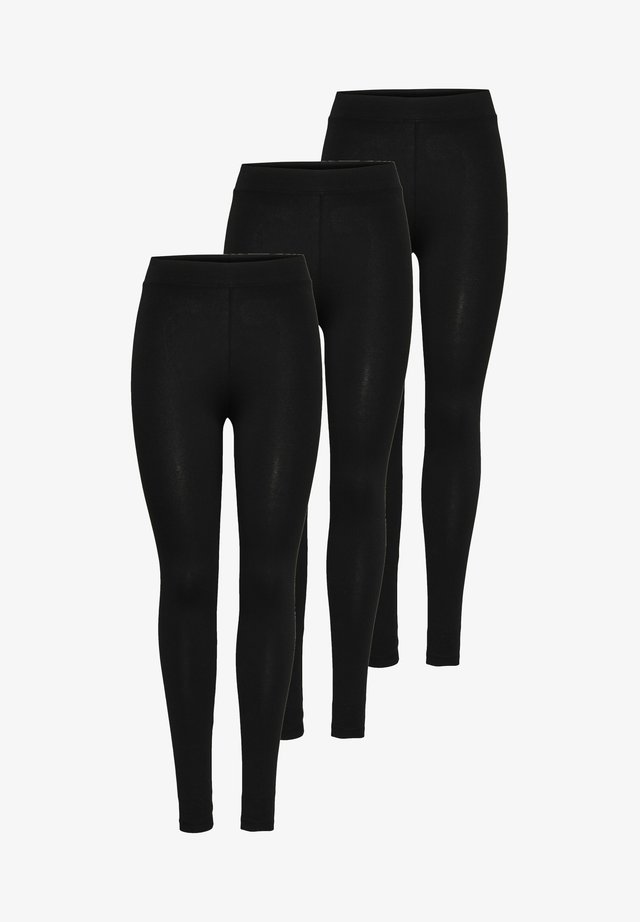 3 PACK - Tights - schwarz (black)