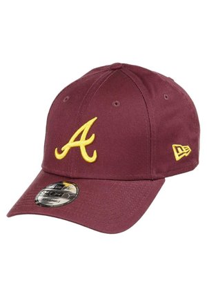 New Era, ATLANTA BRAVES MLB REAR  - Cap - weinrot
