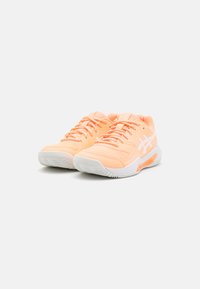 ASICS GEL DEDICATE 8 - Padel cipő - bright sunstone/white