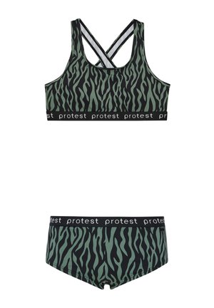 SET - Bikini - veggie green