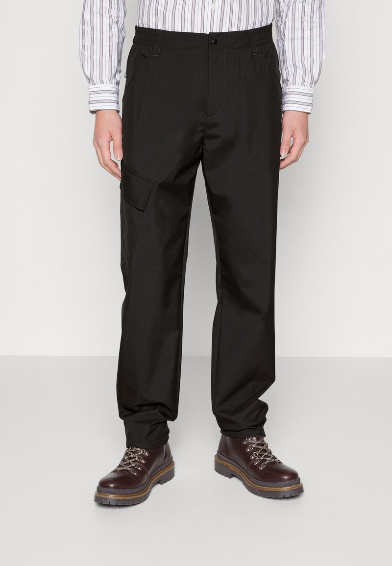 Marc O'Polo BELSBO CARGO NATIVE UNION Trousers smart black/black