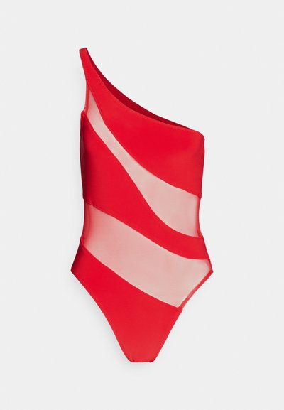 Norma Kamali SNAKE MIO - Swimsuit - tiger red