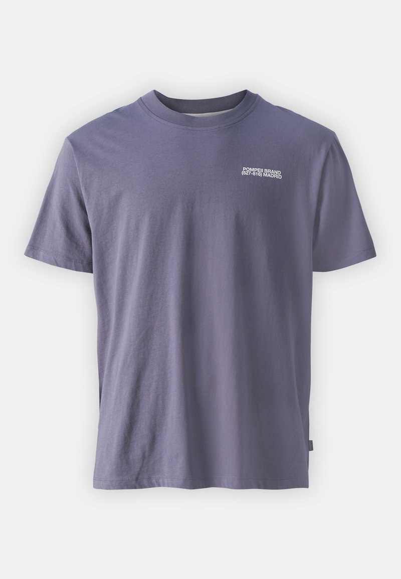 Pompeii T-shirt print donkerblauw