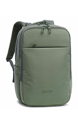 BESTWAY LAPTOPFACH - Rucksack - khaki schilf