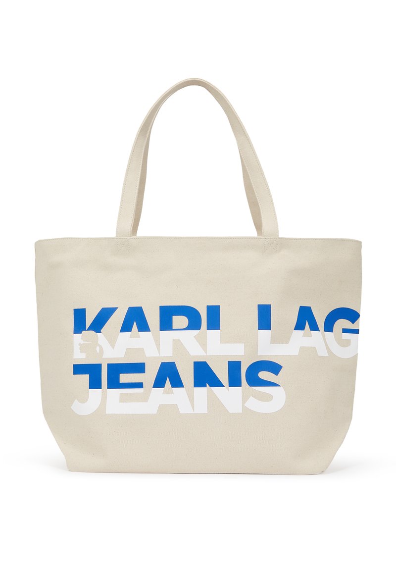 Karl Lagerfeld Jeans EW SHOPPER Shopping Bag natural/beige Zalando.de