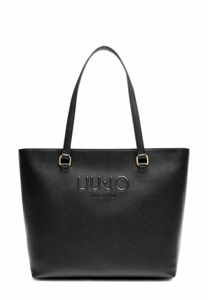 SHOPPING WITH LOGO - Maisiņveida soma - black