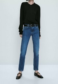 Massimo Dutti Pullover - black