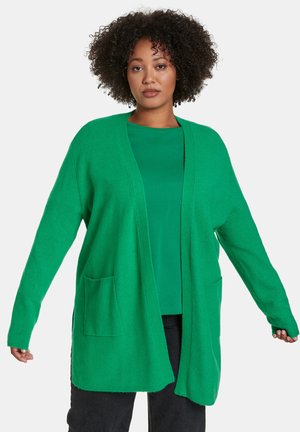 Strickjacke - montana green