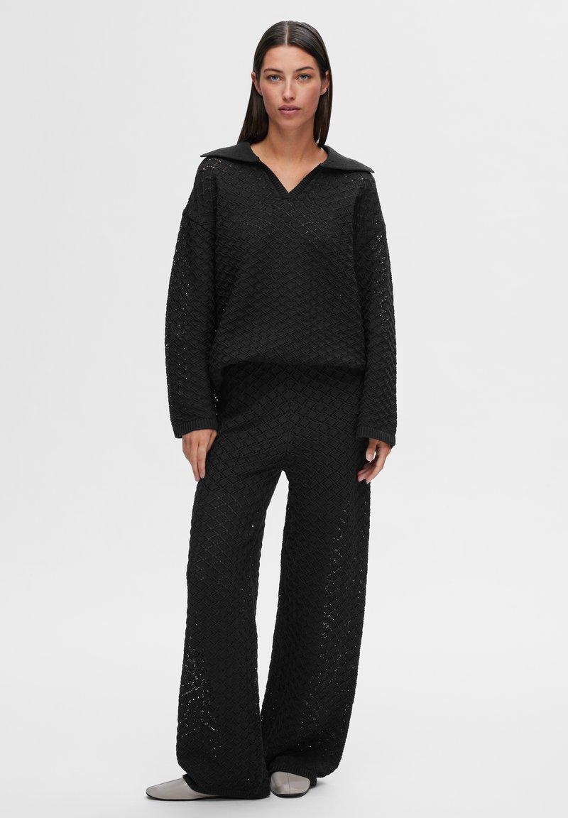 Selected Femme Broek zwart Selected Femme Broek zwart