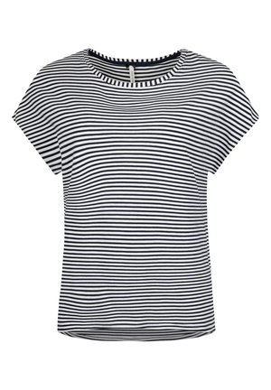 Short Stories Print T-shirt - white pebble