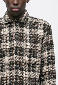 Jack & Jones JORGREENE THREAD CHECK OVERSHIRT - Skjorter - black