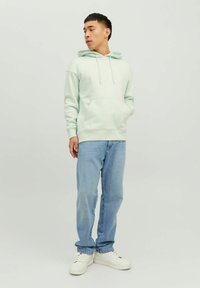 Jack & Jones JORCOPENHAGEN UNISEX - Džemperis ar kapuci - pale blue