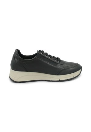 SNEAKER LACCI ZIP - Sneakers basse - nero