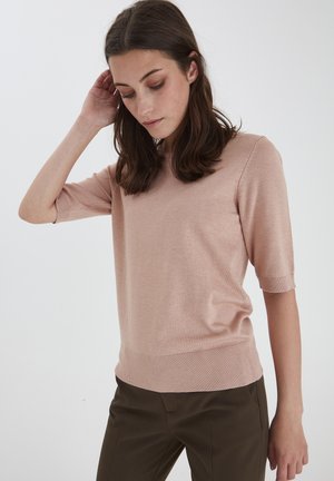 SARA - Neule - mahogany rose melange