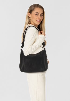 HOBO SILVANA SCHULTER - Handbag - black