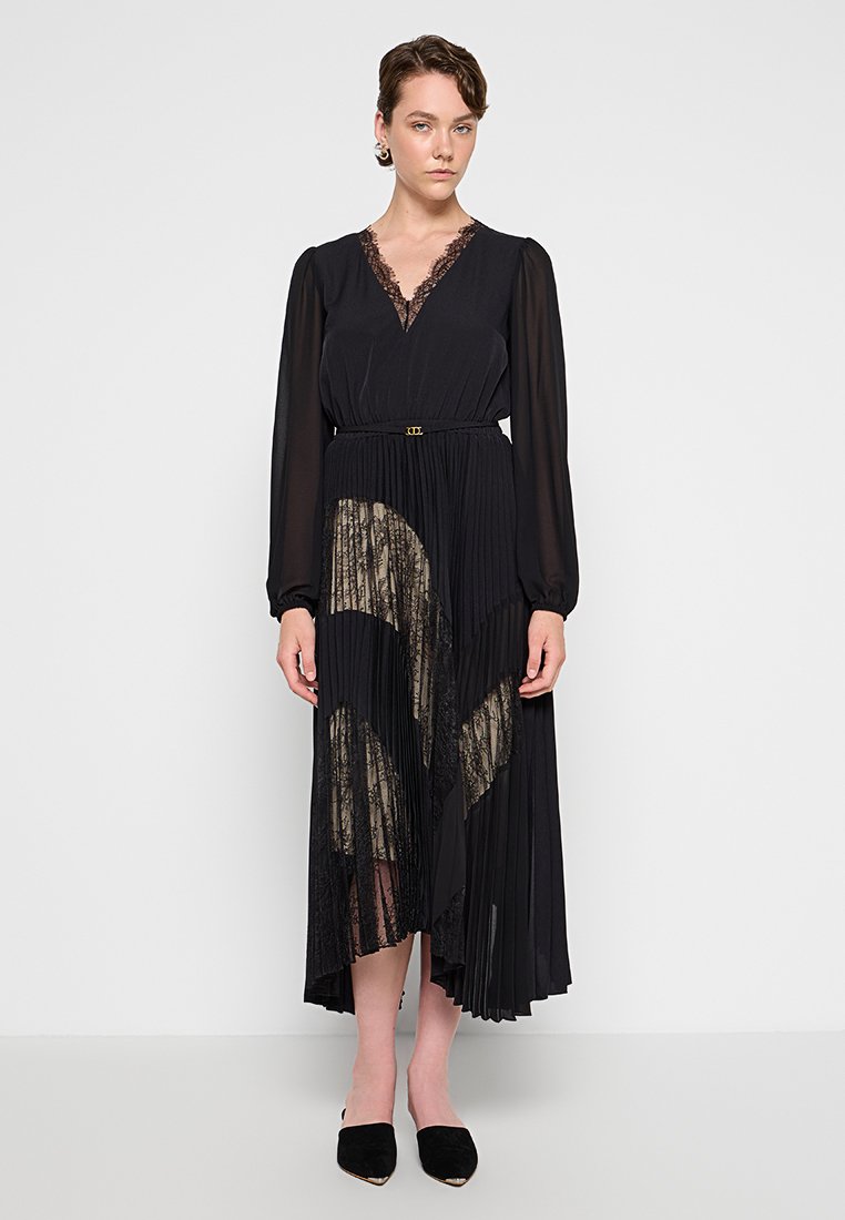 TWINSET Maxi-jurk zwart