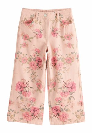 FLORAL PRINT - Wide Leg - pink