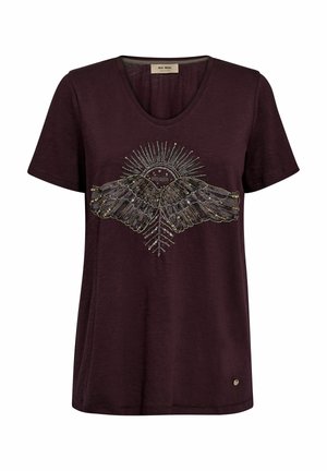 Mos Mosh Print T-shirt - fudge
