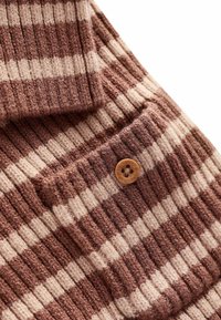 Next SET- REGULAR FIT - Pulover - brown stripe