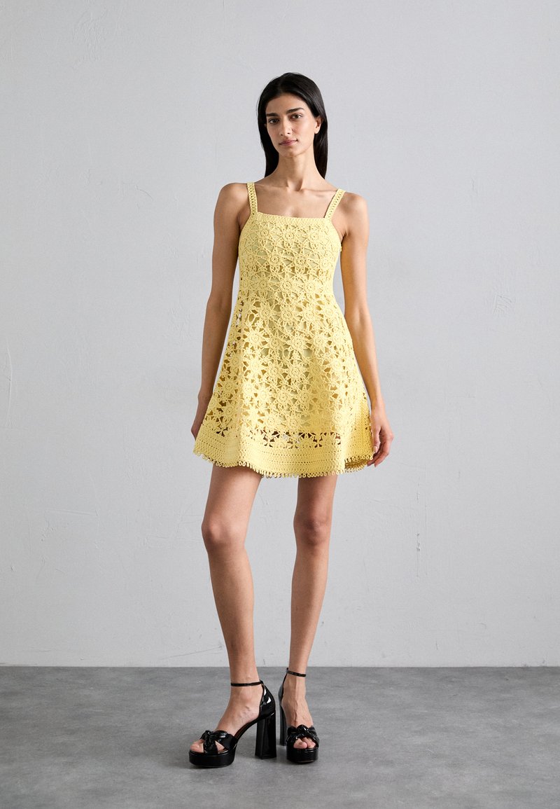 Maje RUST - Day dress - jaune banane/yellow - Zalando Maje RUST - Day dress - jaune banane/yellow - Zalando